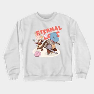 Couple fighting Crewneck Sweatshirt